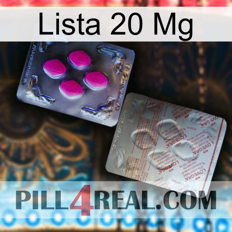 Lista 20 Mg 38